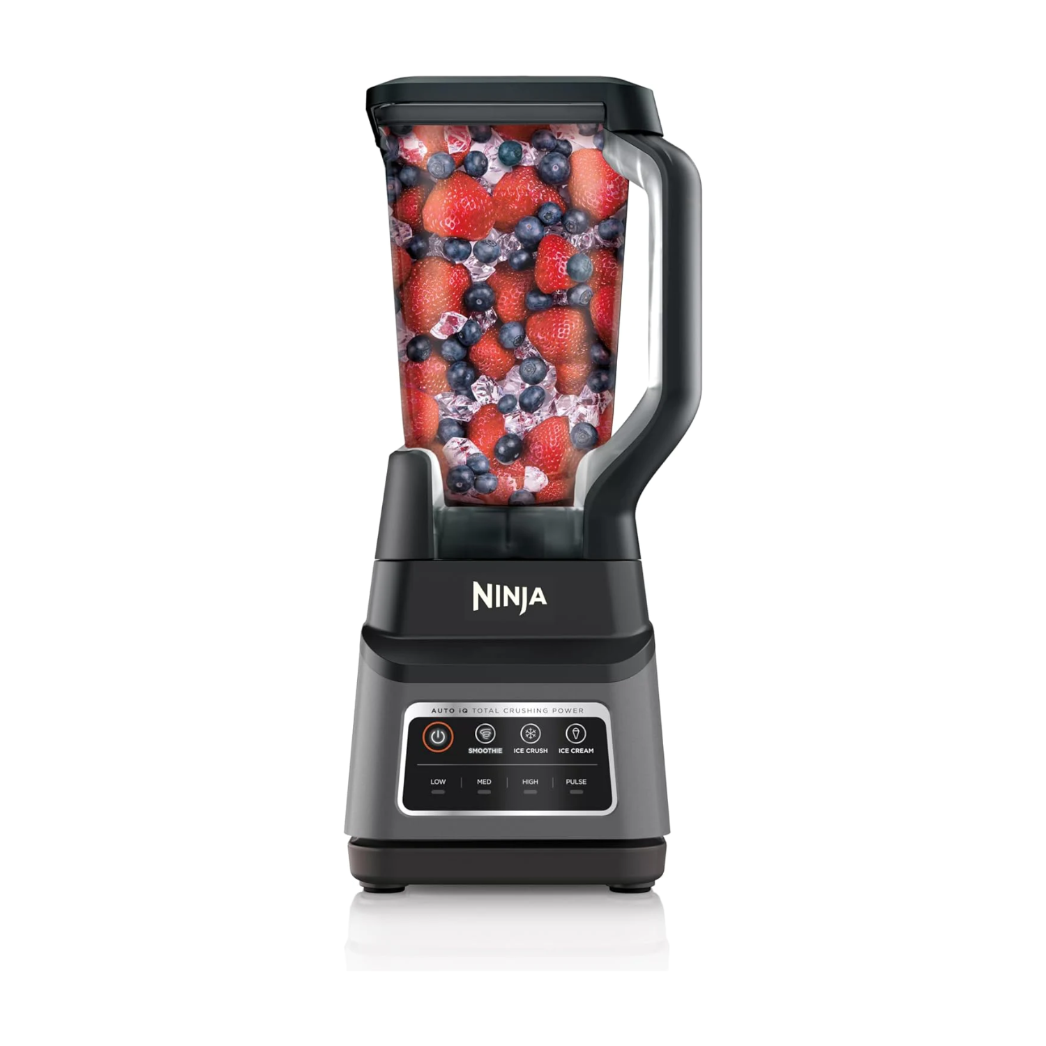 Ninja BN701 Professional Plus Blender, 1400 Peak Watts, 3 Functions for Smoothies, Frozen Drinks & Ice Cream with Auto IQ, 72-oz.* Total Crushing Pitcher & Lid, Dark Grey