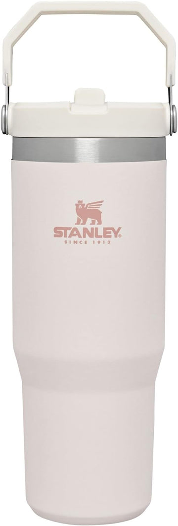 Stanley IceFlow Stainless Steel Tumbler with Straw, Vacuum Insulated Water Bottle for Home, Office or Car, Reusable Cup with Straw Leakproof Flip