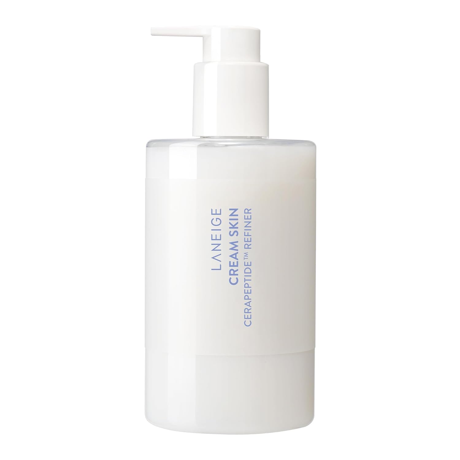 LANEIGE Cream Skin Refillable Toner & Moisturizer with Ceramides and Peptides: Korean Milky Toner, Amino Acid, Nourish, Hydrate, Barrier-Boosting, Visibly Firm
