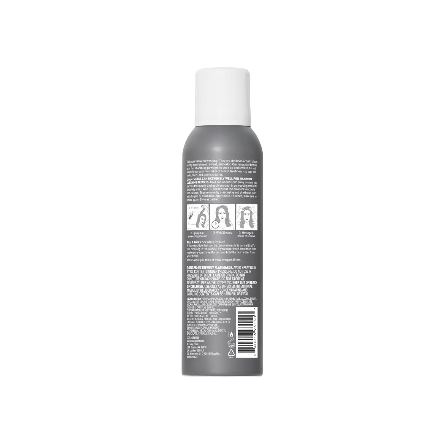 Living proof Dry Shampoo Perfect hair Day for Women and Men oz