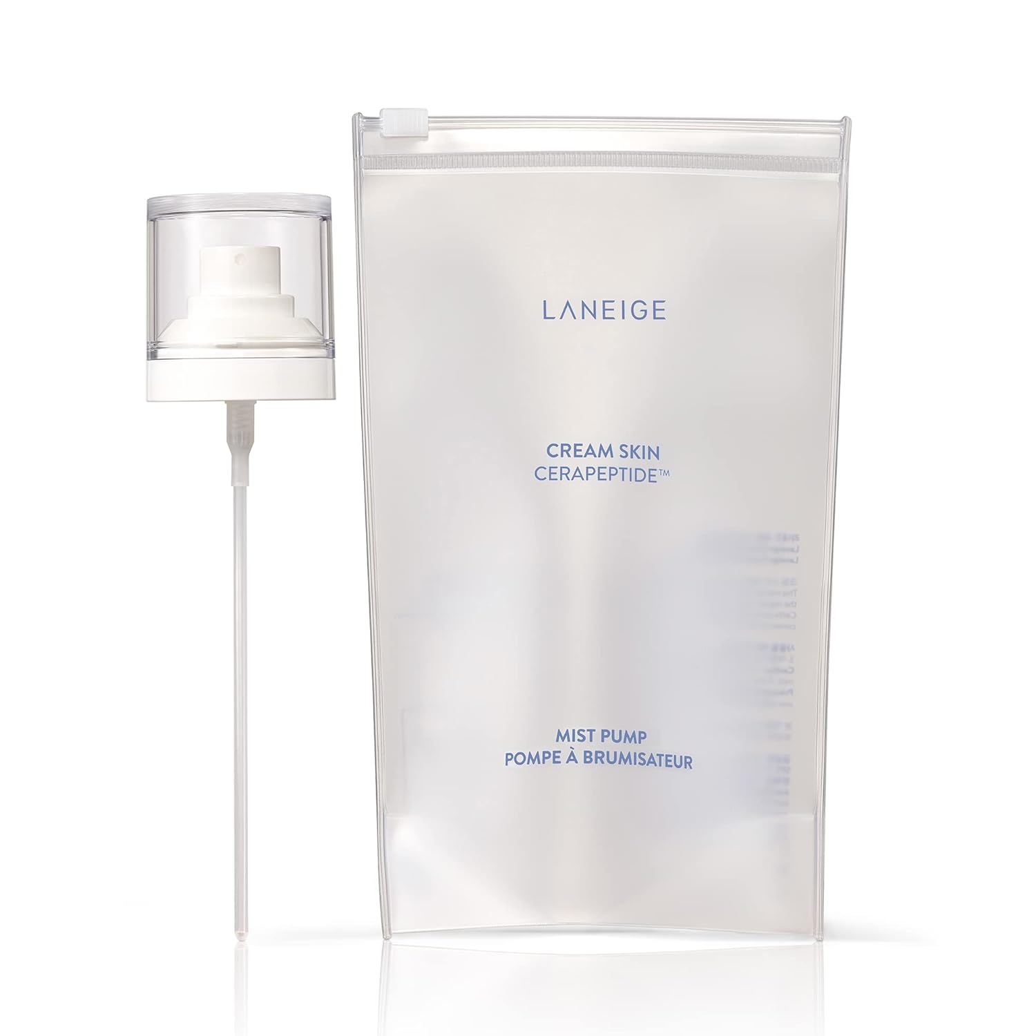 LANEIGE Cream Skin Refillable Toner & Moisturizer with Ceramides and Peptides: Korean Milky Toner, Amino Acid, Nourish, Hydrate, Barrier-Boosting, Visibly Firm