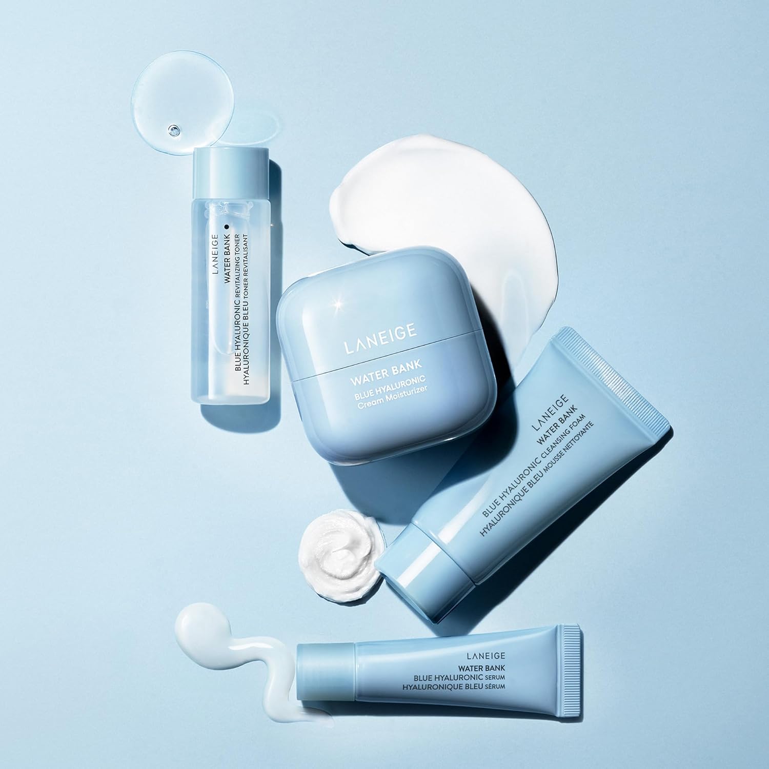 LANEIGE Water Bank Blue Hyaluronic Moisturizer: Barrier-Boosting Hydration, Squalane, Ceramide, Dermatologist-tested