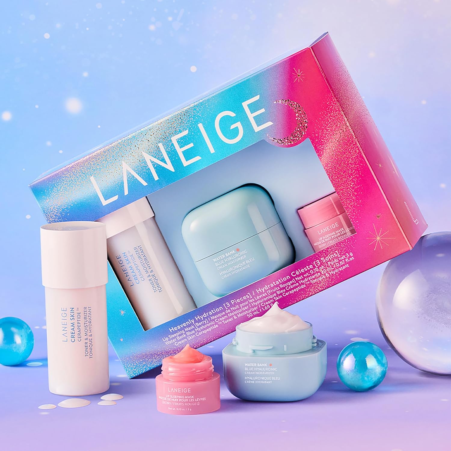 LANEIGE Water Bank Blue Hyaluronic Moisturizer: Barrier-Boosting Hydration, Squalane, Ceramide, Dermatologist-tested